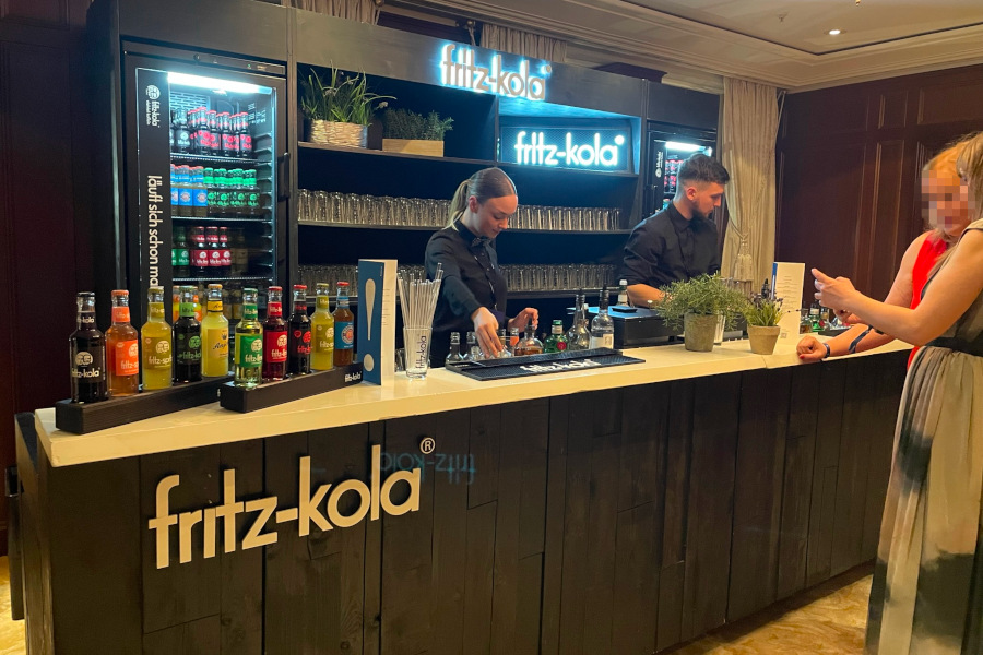 Fritz-kola Bar im Hotel Adlon